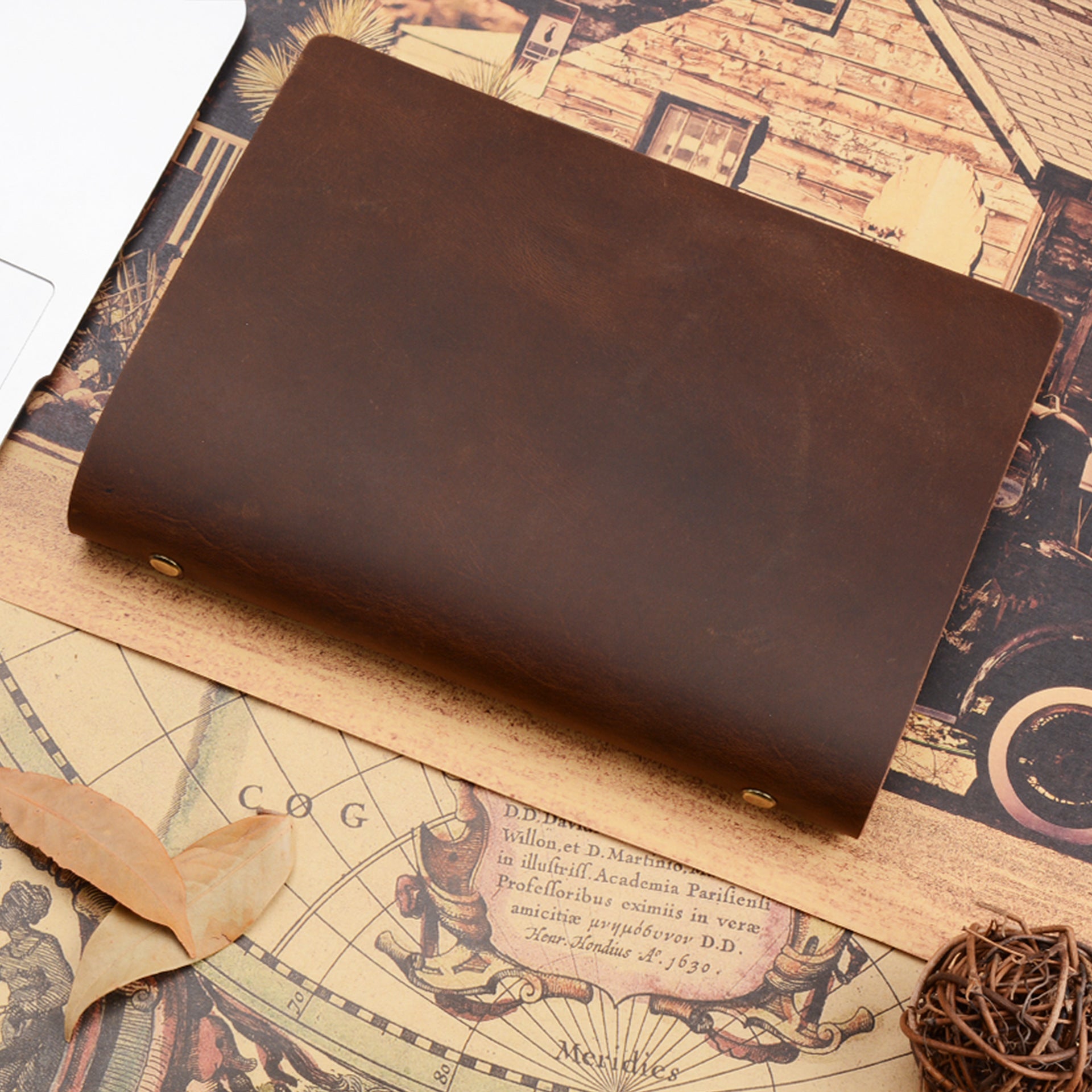 Wholesale Genuine Cowhide A5 Notebook